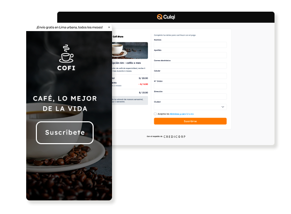 Guarda los datos de pago del cliente para que sea recordado en un siguiente cobro.