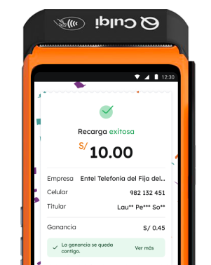 Entel entrega una ganancia de 4.5% por cada recarga